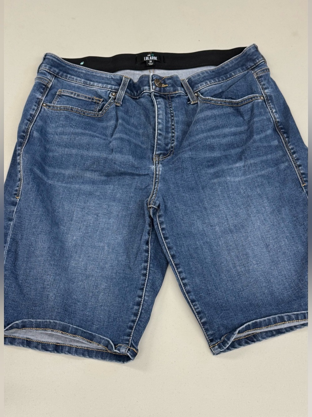 LuLaRoe Blue Denim Jean Shorts